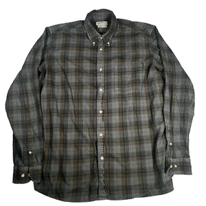 Beretta Long Sleeve Shirt Mens 2XLarge XXL Plaid Green Cabincore - Picture 1 of 8