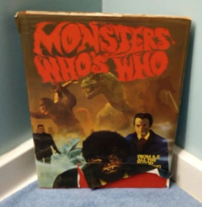 Vintage Monsters Who's Who By Dulan Barber (Crescent Books) - A-Z Horror #2 - Picture 1 of 9