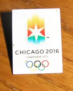 Pin coleccionable Ciudad de Chicago Ciudad Candidata Olímpica 2016 ENVÍO GRATUITO - Imagen 1 de 4
