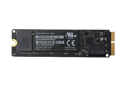  Original APPLE 256GB SSD Macbook Pro Air SanDisk SD6PQ4M-256G-1021H 655-1838D - Image 1 of 2