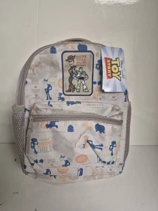 Disney Toy Story Woody Buzz Lightyear Mini Mochila Bolso Usado en Excelente Condición Cremalleras Bolsas - Imagen 1 de 7