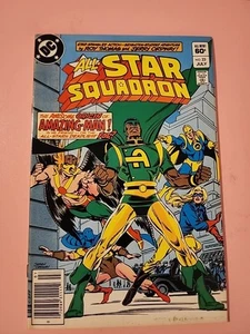 ALL-STAR SQUADRON #23 Origin & 1st app AMAZING-MAN. AC Box - Picture 1 of 3