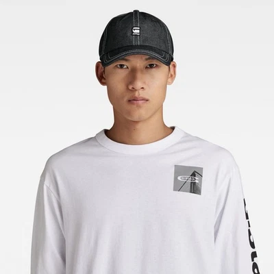 G-Star RAW Originals Avernus Denim Baseball Cap Men’s - Image 1 of 4