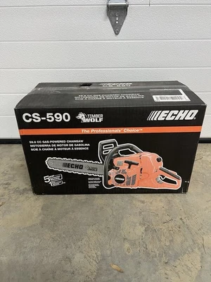 Echo CS-590-20 Timber Wolf 20 in. 59.8 cc Gas 2-Stroke Rear Handle Chainsaw - Image 1 of 4