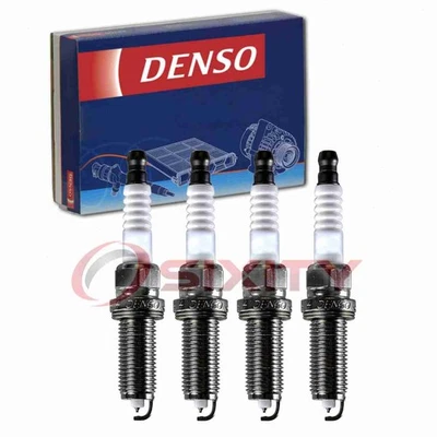 4 pc Denso Spark Plugs for 2015 Toyota Prius Plug-In 1.8L L4 Ignition ym - Image 1 of 4