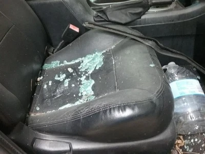 Driver Front Seat Bucket Electric 6 Way Leather Fits 05-07 ESCAPE 1458598 Foto 1 de 4