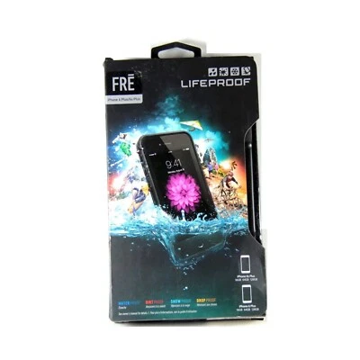 LIFEPROOF FRE WATERPROOF CASE FOR IPHONE 6S PLUS 6 PLUS SHOCK BLACK NEW 77-52558 - Image 1 of 2