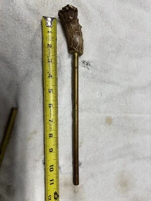 Arrancador de bala de bola cargador bozal vintage, alce y latón Foto 1 de 2