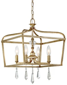 Minka Lavery Laurel Estate 4 Light Pendant, Brio Gold - Picture 1 of 3