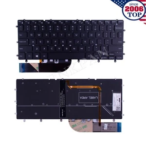 US Backlit Keyboard for Dell Inspiron 13 7347 7348 7359 XPS 9350 9360 0DKDXH - Afbeelding 1 van 4