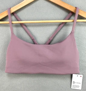 Lululemon Wunder Train Strappy Racer BH 6 Lavender Lux Light Support LW2DVZS - Bild 1 von 7