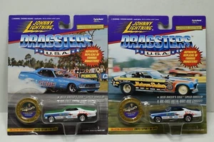 Johnny Lightning 1:64 Dragsters U.S.A. 71 Ed McMullochs REVELLUTION Series 1 & 3 - Picture 1 of 3