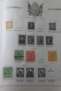 Guatemala, Mittelamerika, klassische, umfassende Sammlung, hoher KW - Bild 1 von 22