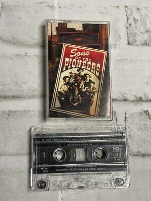 The Sons Of The Pioneers Tumbling Tumbleweeds Cassette 1991 Vintage Vtg VGC Foto 1 de 3