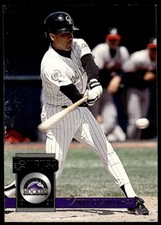 1994 Donruss Baseball Card Vinny Castilla Colorado Rockies #549