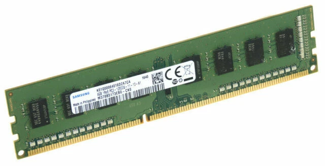 Samsung M378B5173EB0-CK0 4Go PC3-12800U (DDR3-1600) DIMM Mémoire RAM - Photo 1/1
