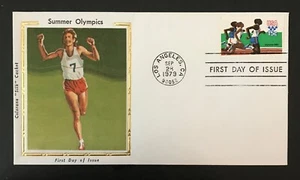 U.S.  Summer Olympics 1980 - Running - on Colorano FDC (A20) - Picture 1 of 1