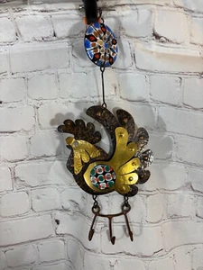 Vintage Copper & Brass Rooster Wall Art Chile - Picture 1 of 7