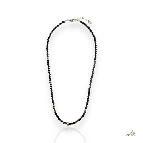 Collana di perline Alexander McQueen con ciondolo teschio