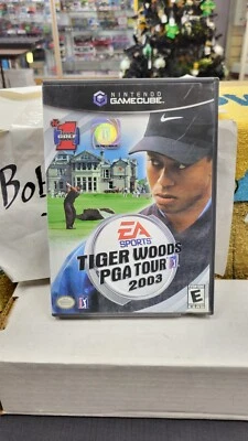 CIB TIGER WOODS PGA TOUR 2003 NINTENDO GAMECUBE VIDEO GAME COMPLETE IN BOX - Image 1 of 4