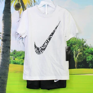 Nike Boys Short and T-Shirt Set Size 6, M, Medium, $40.00 Retail, New With Tag!! - Picture 1 of 7