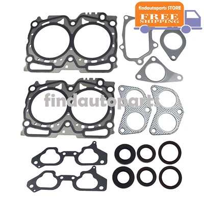 Juego de juntas de cabeza turbo para Subaru Impreza WRX STi GT 11044AA670 806732160 Foto 1 de 4