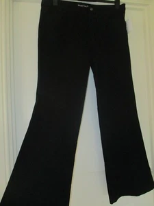 NEW MARLA WYNNE Wide Leg Flared Jeans - Black - Choice of Size - Picture 1 of 5