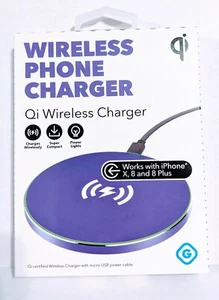 Qi Wireless Iphone Charger - Thinner than a pencil - purple - Picture 1 of 3