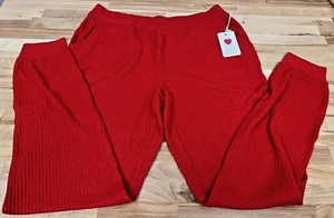 PJ Salvage Women's Red Pajama Pants Size L - NWT - Picture 1 of 10