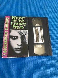 Blockbuster Classics Night Of The Living Dead VHS Movie - Picture 1 of 3