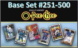 2024-25 O-Pee-Chee Hockey NHL - Base Set 251-500 - Picture 1 of 1