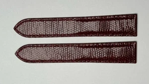 Cartier KD25X119 18X16mm Red Lizard Faltband Original OEM - Bild 1 von 5