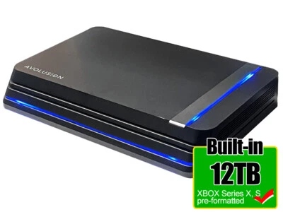 Avolusion HDDGear Pro X 12TB USB 3.0 External Gaming Hard Drive -XBOX Series X,S - Image 1 of 4