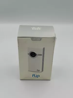 Flip Ultra HD Video Camera 8GB Memory U32120W 3rd Gen Rare *BRAND NEW SEALED* - Image 1 of 4