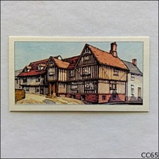 Lamberts Tea Card Historic East Anglia 1961 #23 The Guildhall Lavenham (CC65)