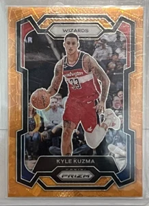 2023-24 Panini Prizm Kyle Kuzma Orange Ice Washington Wizards 25 - Bild 1 von 2