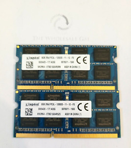 Kingston 16GB (2X8GB) 2Rx8 PC3L-12800S DDR3L-1600Mhz SODIMM Laptop Memory Ram
