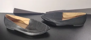 Express Black Flats Pointed Toe Fabric Women's Size 9 Slip On Casual - Picture 1 of 9