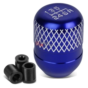 PERNO DE CAMBIO DE PALO DE 6 VELOCIDADES CON RED DE CARRERAS UNIVERSAL AZUL ALUMINIO - Imagen 1 de 5