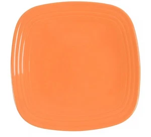PIATTO PIATTO "quadrato" Mandarino Arancio FIESTA 10,75" NUOVO - Foto 1 di 1