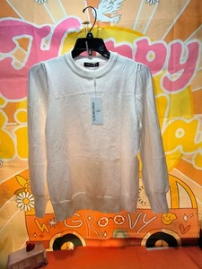 Leichter Pullover Pulli Theenkoln weiß Größe M - Bild 1 von 5