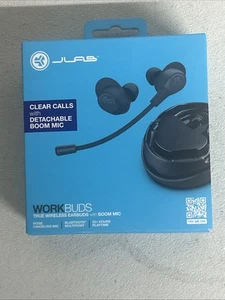 Brand New JLab Work Buds True Wireless Earbuds w/ Boom Mic - Picture 1 of 1