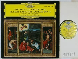 FISCHER-DIESKAU BACH KREUZSTAB CANTATA DGG 1965 ED.1 STEREO TULIP SLPM 138969 NM - Picture 1 of 4