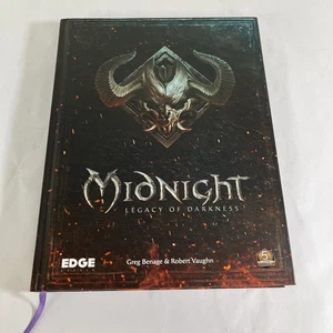 MIDNIGHT - Legacy of Darkness RPG Rulebook Edge - DnD 5e Compatible - Picture 1 of 8
