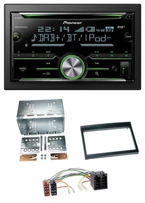 Pioneer Bluetooth MP3 DAB 2DIN USB CD Autoradio für Porsche 911, 996 (97-06) - Bild 1 von 4