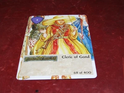 Spellfire: 1st Edition: 68/400: Cleric of Gond - Image 1 of 2