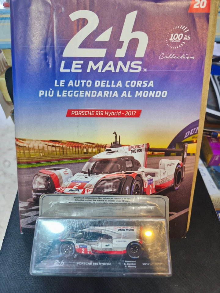 24H LE MANS COLLECTION-PORSCHE 919 HYBRID-2017 CENTAURIA 1/43 NUOVA - Immagine 1 di 2