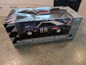 Winged Warriors 1969 Dodge Daytona 1:18 Ltd Ed Charlie Glotzbach #99 NASCAR Mint - Picture 1 of 12