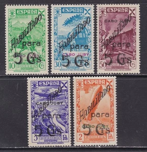 1941 - España - Cabo Juby - Edifil 7/11 - Historia del Correo Habilitados - MNH - Imagen 1 de 2