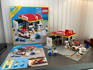 Lego - Classic Town - Estación de Servicio #6378 (Con Caja + Instrucciones) ¡COMPLETO! - Imagen 1 de 24